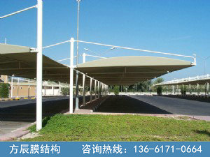 牛津布停車棚01