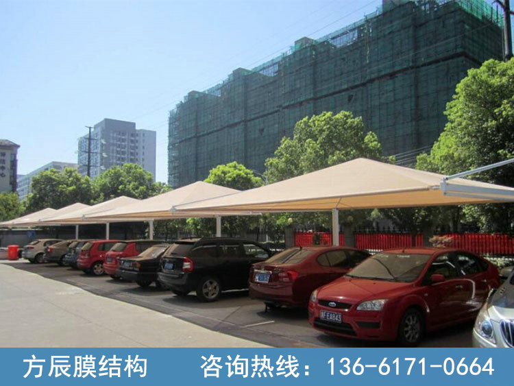 牛津布停車棚04