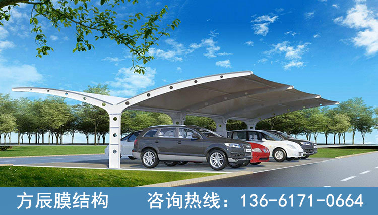 膜結(jié)構(gòu)停車棚020