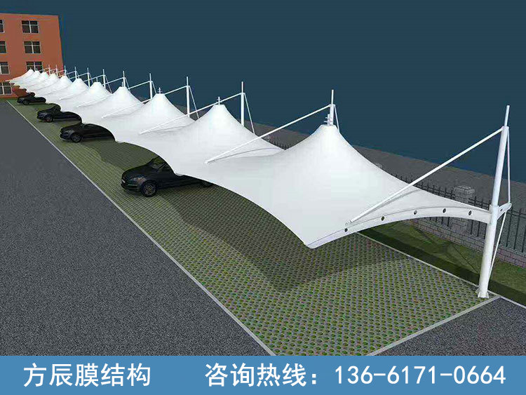 膜結(jié)構(gòu)停車棚034
