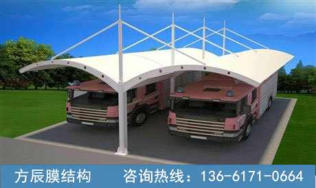 膜結(jié)構(gòu)停車棚032