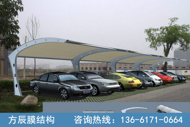 膜結(jié)構(gòu)停車棚048