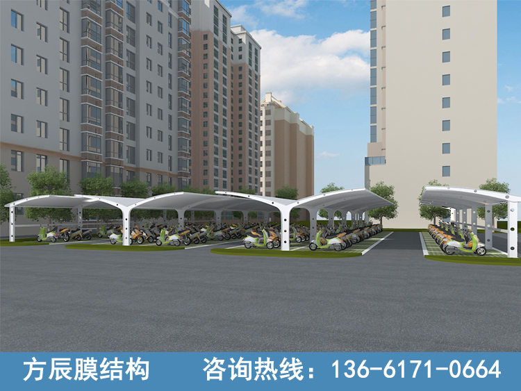 電動(dòng)車停車棚009
